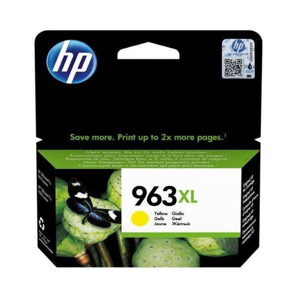 Cartouche d'Encre HP 963 (3JA29AE) Jaune XL