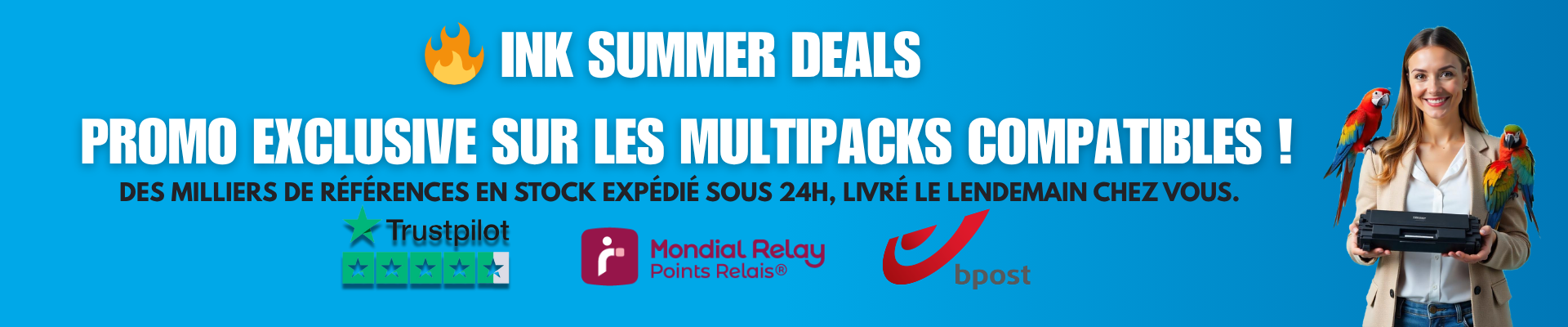 Promo Été Inkyz - Multipacks Compatibles